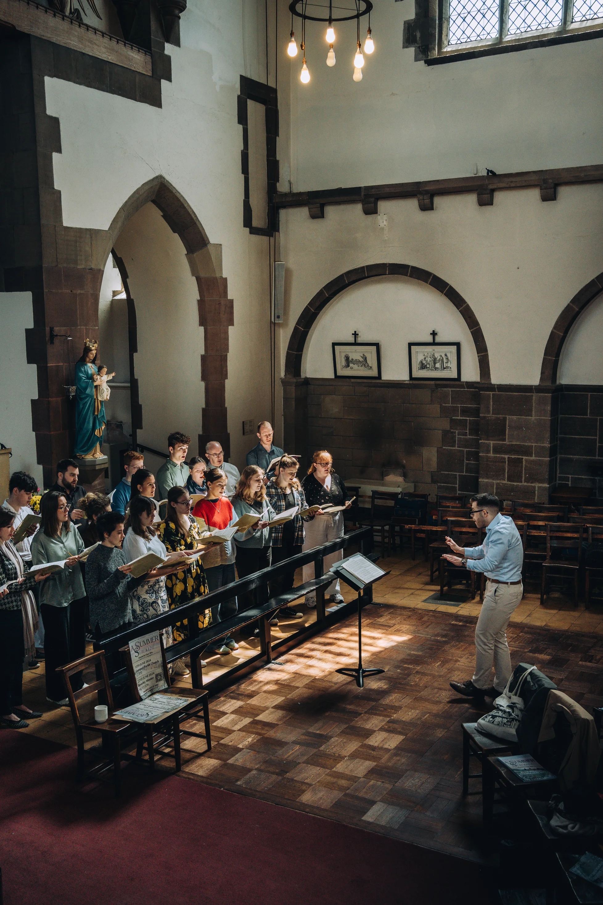 Tallis Consort rehearsal 